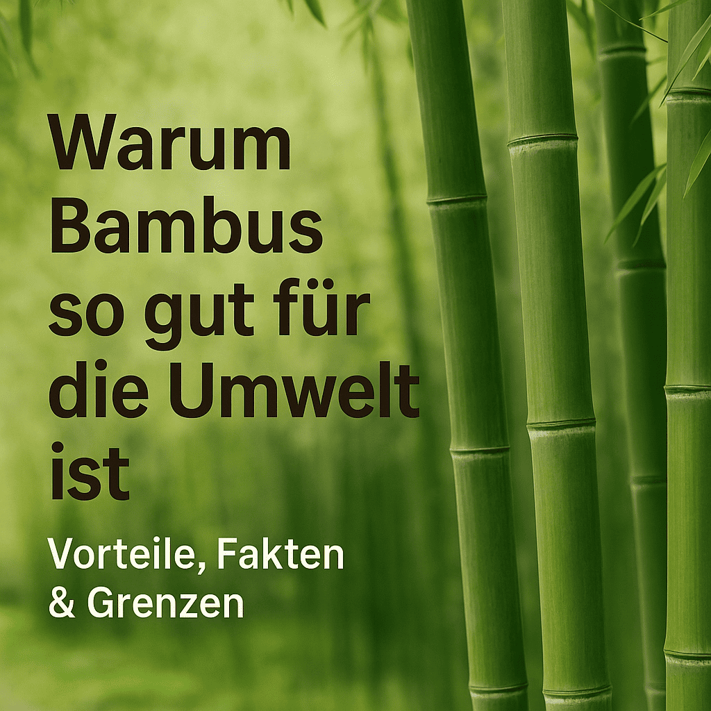 Bambus statt Plastik: Nahaufnahme eines grünen Bambuswaldes, der zeigt, warum dieses Naturmaterial der Umwelt so gut tut und als nachhaltige Alternative zu Plastik gilt.