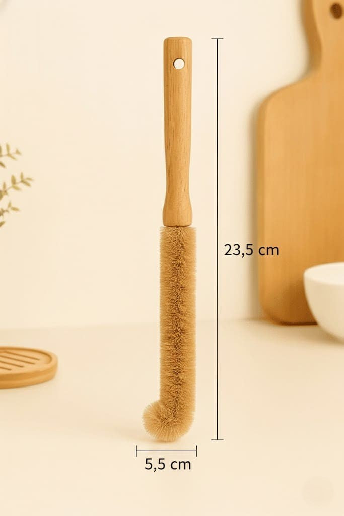 Nachhaltiges Spülbürsten Set - Bürsten, Schwämme & Tücher