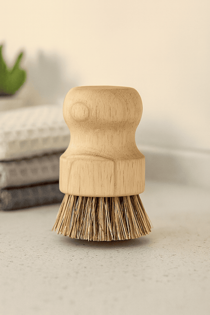 Nachhaltiges Spülbürsten Set - Bürsten, Schwämme & Tücher