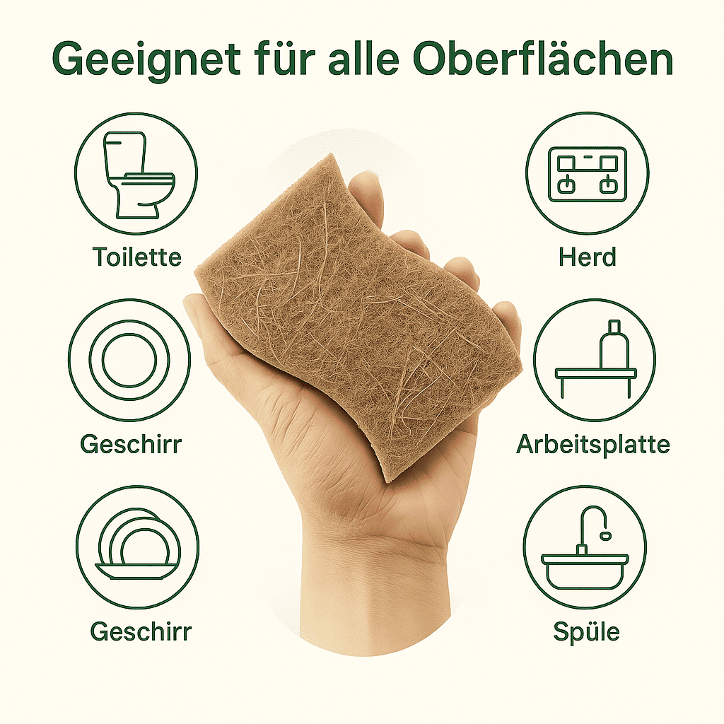 Kokosfaser Spülschwämme