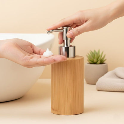 Bambus Seifenspender - nachfüllbar
